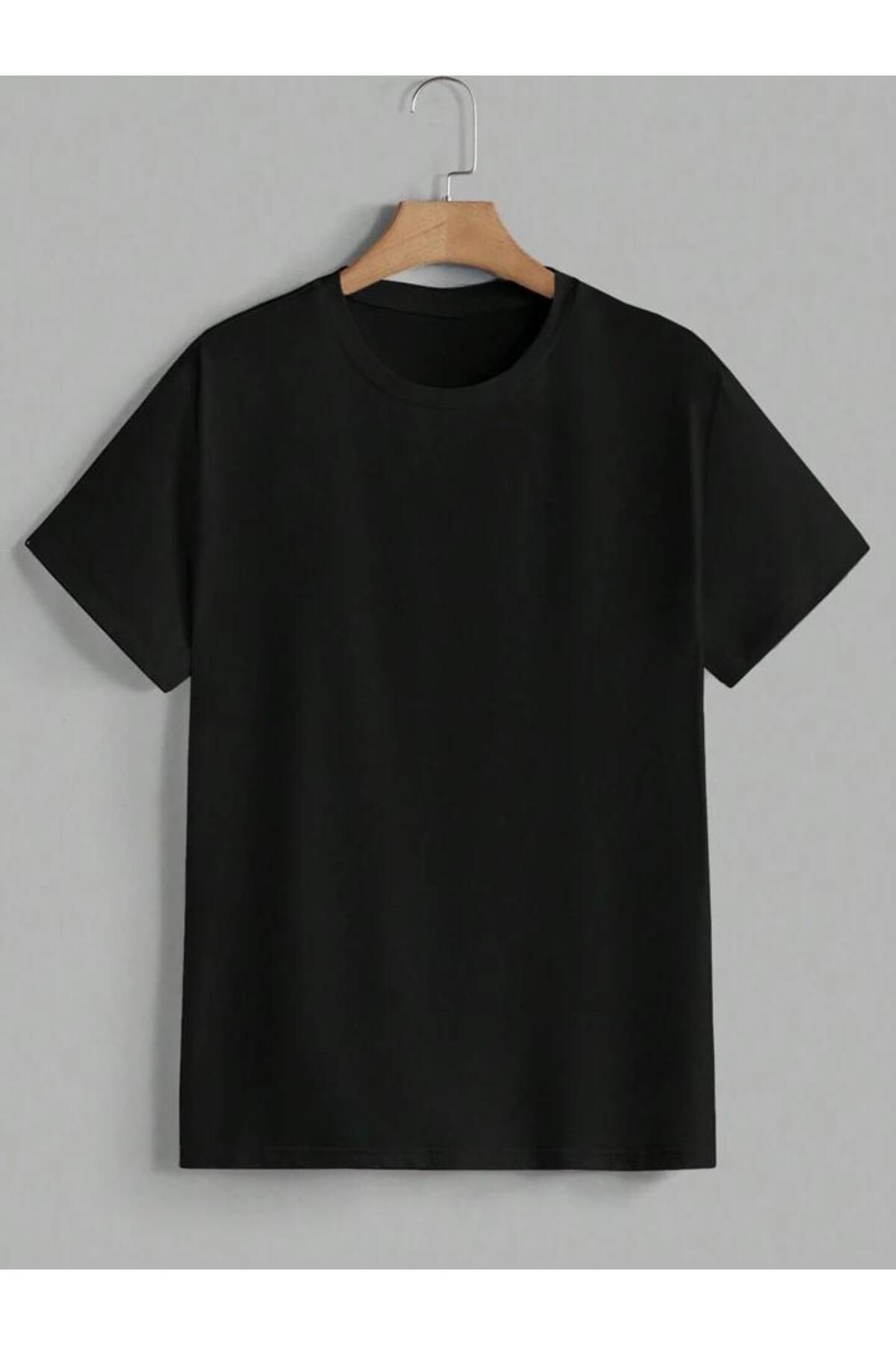 3'lu bej siyah ve fume oversize unisex tişört