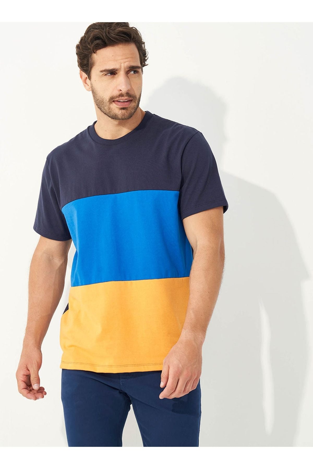3 renkli oversiz unisex tshirt