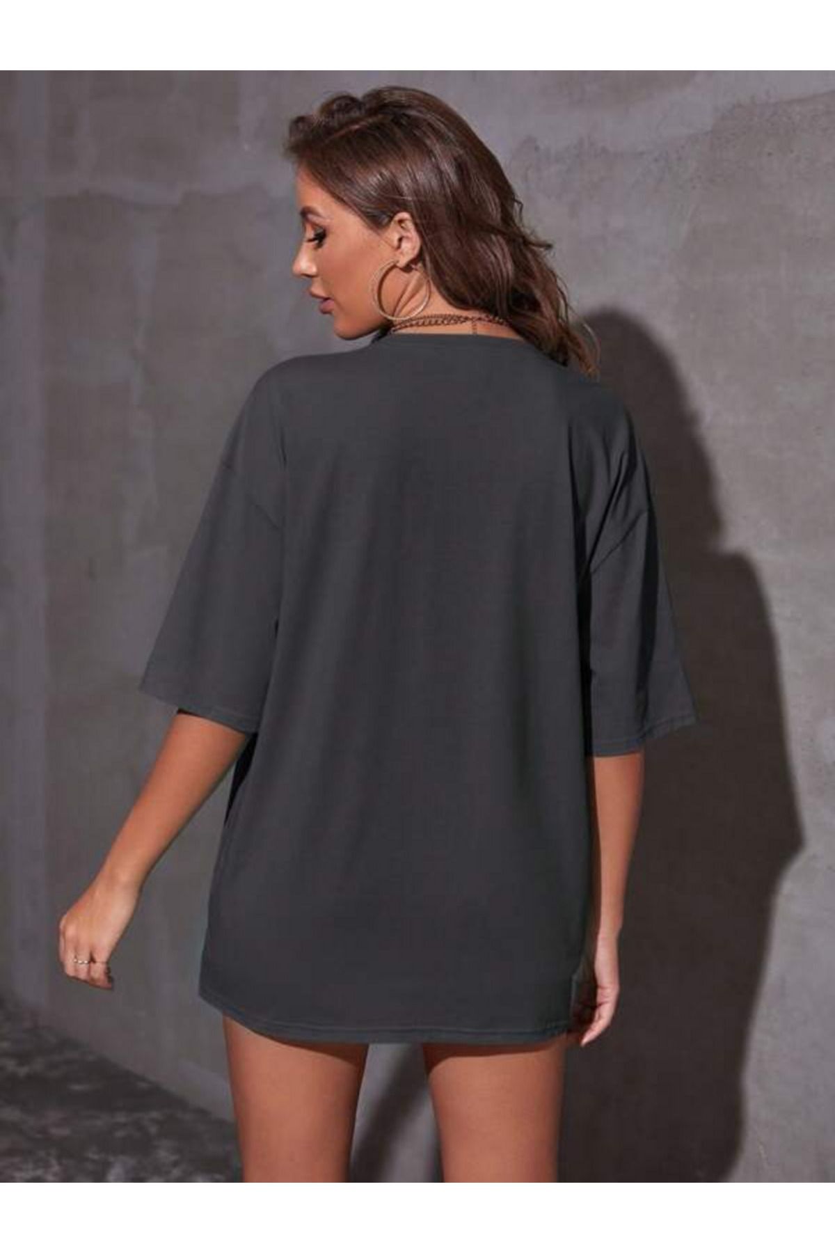 fume MİAMİ baskılı oversize tişort